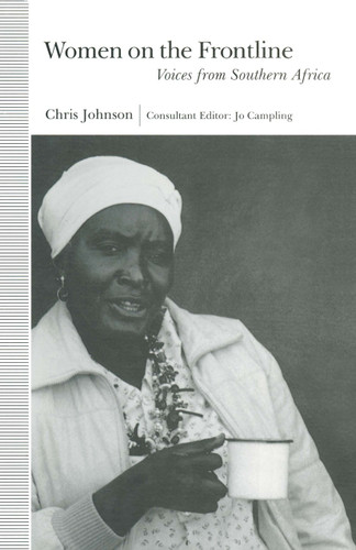 Women on the Frontline: Voices from Southern Africa book cover by Professor Chris Johnson