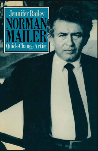 Norman Mailer Quick-Change Artist book cover by Jennifer Bailey
