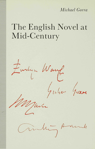 The English Novel at Mid-Century: From the Leaning Tower book cover by Michael Gorra