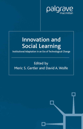 Innovation and Social Learning: Institutional Adaptation in an Era of Technological Change (International Political Economy Series) book cover by 