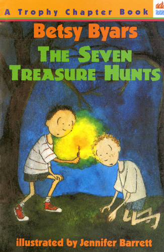 The Seven Treasure Hunts book cover by Betsy Byars