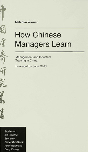 How Chinese Managers Learn: Management and Industrial Training in China (Studies on the Chinese Economy) book cover by Malcolm Warner