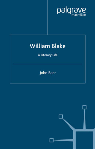 William Blake: A Literary Life (Literary Lives) book cover by J. Beer