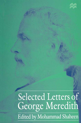Selected Letters of George Meredith book cover by Mohammad Shaheen