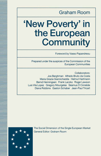 ‘New Poverty’ in the European Community book cover by Graham Room