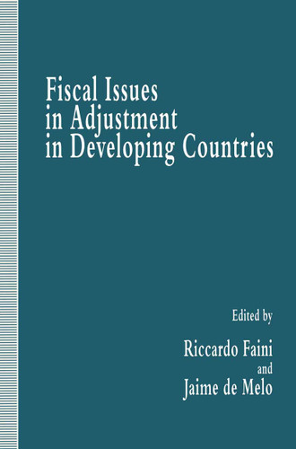 Fiscal Issues in Adjustment in Developing Countries book cover by 