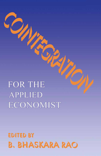 Cointegration: for the Applied Economist book cover by 