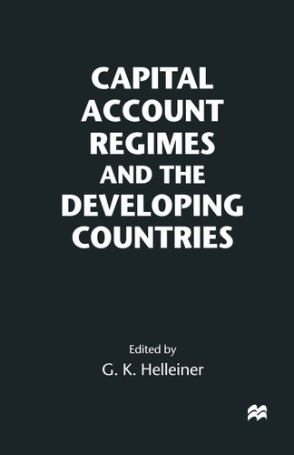 Capital Account Regimes and the Developing Countries book cover by 
