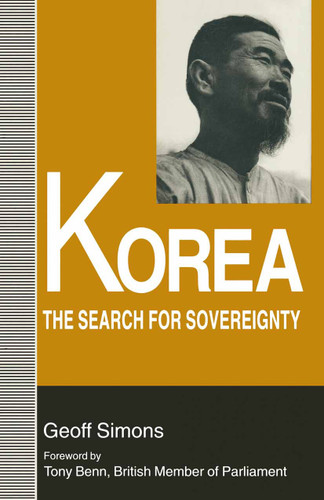 Korea: The Search for Sovereignty book cover by Geoff Simons
