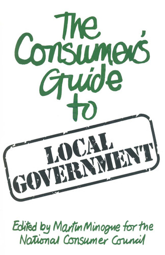 A consumer’s guide to local government book cover by 