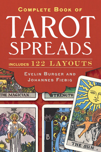 Complete Book of Tarot Spreads book cover by Johannes Fiebig, Evelin Bürger