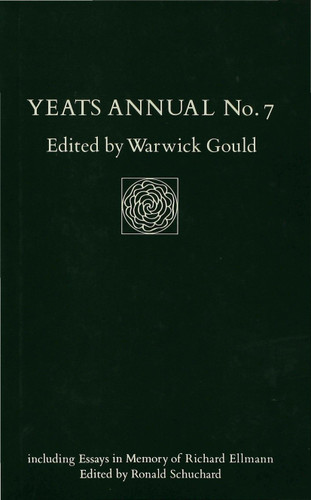 Yeats Annual No 7: including Essays in Memory of Richard Ellmann (Yeats Annual) book cover by 