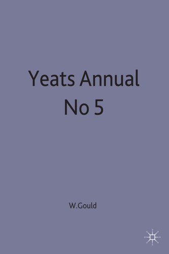 Yeats Annual No 5 (Yeats Annual) book cover by 