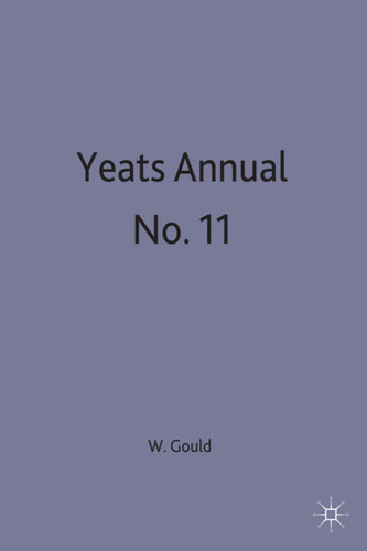 Yeats Annual No. 11 (Yeats Annual) book cover by 