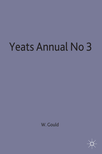Yeats Annual No. 3 (Yeats Annual) book cover by 