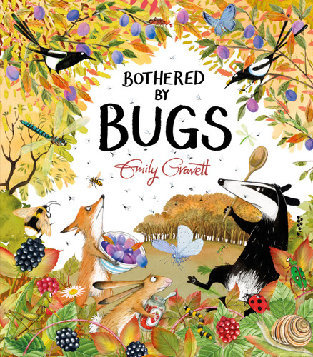 Bothered by Bugs book cover by Emily Gravett