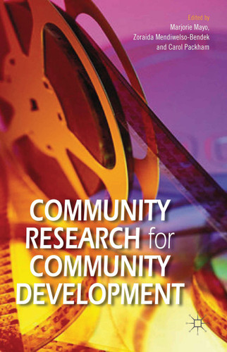 Community Research for Community Development book cover by 