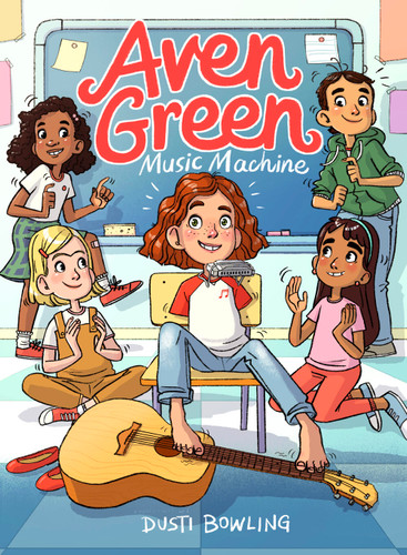 Aven Green Music Machine (Aven Green #3) book cover by Dusti Bowling