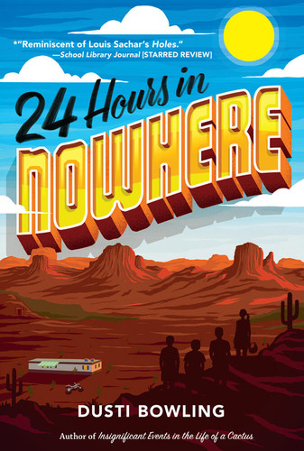 24 Hours in Nowhere book cover by Dusti Bowling
