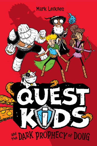 Quest Kids and the Dark Prophecy of Doug (Quest Kids) book cover by Mark Leiknes