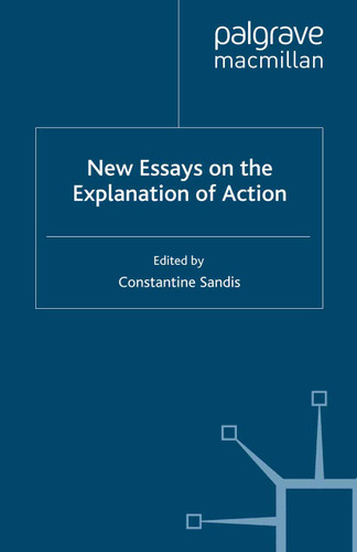 New Essays on the Explanation of Action book cover by 