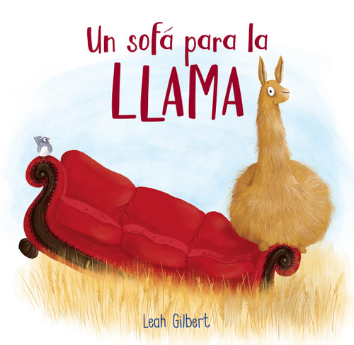 Un sofá para la llama (Spanish Edition) book cover by Leah Gilbert
