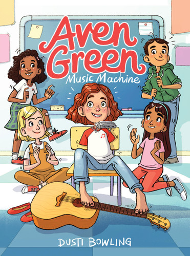 Aven Green Music Machine (Aven Green #3) book cover by Dusti Bowling
