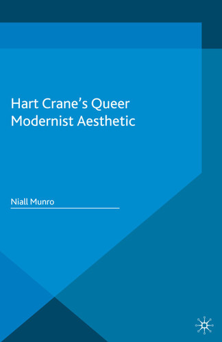 Hart Crane's Queer Modernist Aesthetic book cover by N. Munro