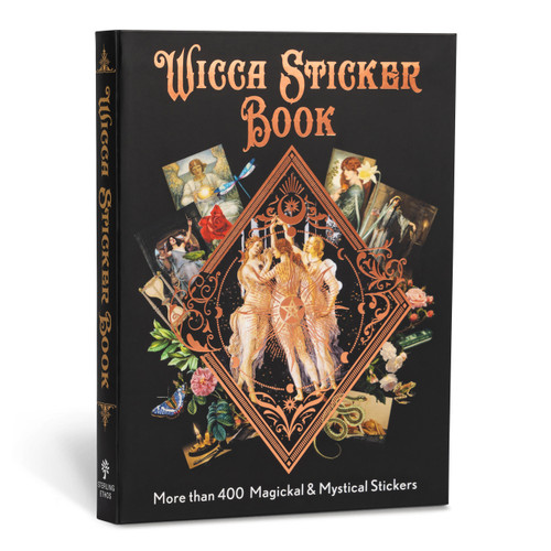 Wicca Sticker Book: More than 400 Magickal & Mystical Stickers (Mystical Sticker Book) book cover by 