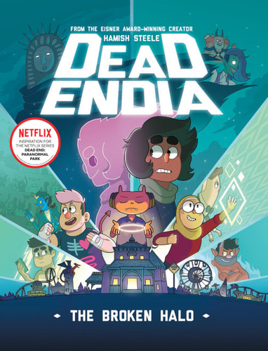 DeadEndia: The Broken Halo (DeadEndia #2) book cover by Hamish Steele