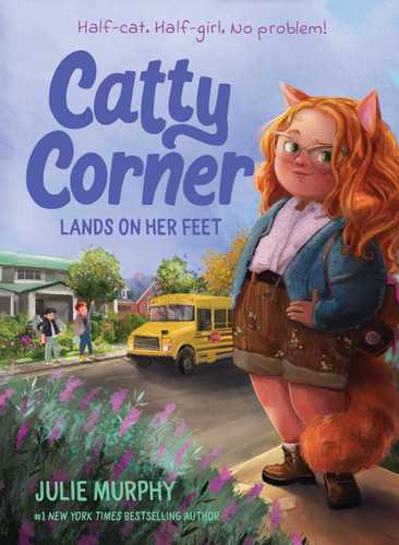 Catty Corner Lands on Her Feet (Catty Corner) book cover by Julie Murphy
