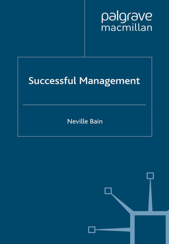 Successful Management book cover by N. Bain