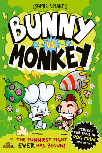 Bunny vs. Monkey (Bunny vs. Monkey #1) book cover by Jamie Smart