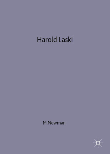 Harold Laski: A Political Biography book cover by M. Newman