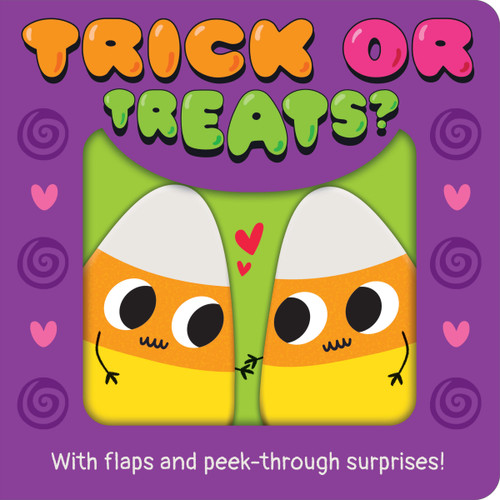 Trick or Treats (Sweet Surprises) book cover by Lauren Crisp