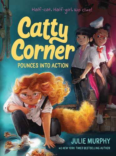 Catty Corner Pounces into Action (Catty Corner) book cover by Julie Murphy
