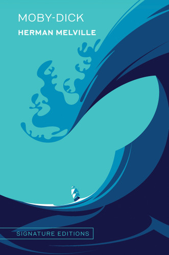 Moby-Dick (Signature Editions) book cover by Herman Melville