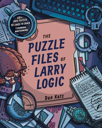 The Puzzle Files of Larry Logic book cover by Dan Katz