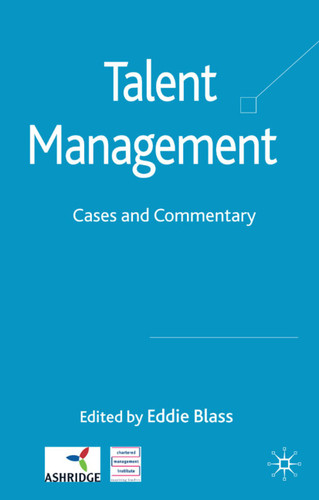 Talent Management: Cases and Commentary book cover by Eddie Blass