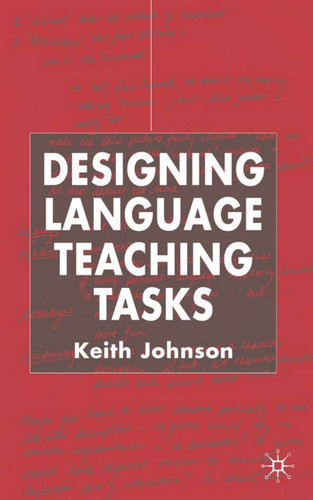 Designing Language Teaching Tasks book cover by K. Johnson