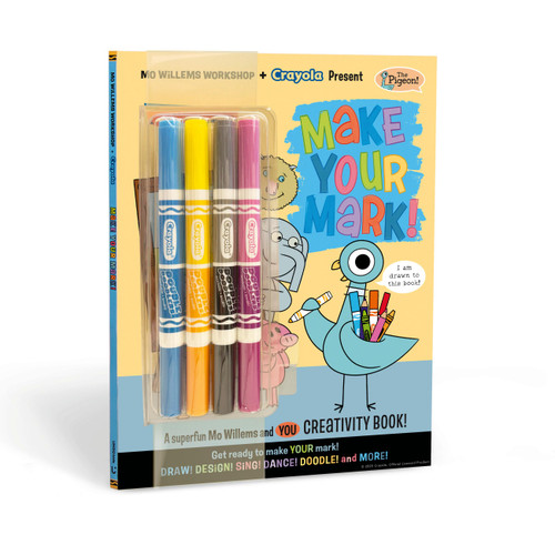 Mo Willems Workshop and Crayola Present: Make Your Mark!: A superfun Mo Willems and YOU creativity book! book cover by Mo Willems Workshop