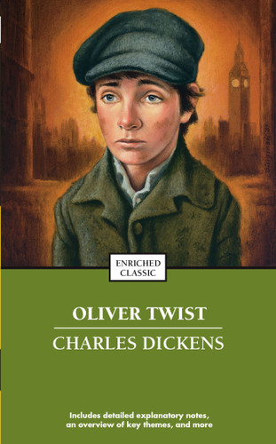 Oliver Twist (Enriched Classics) book cover by Charles Dickens