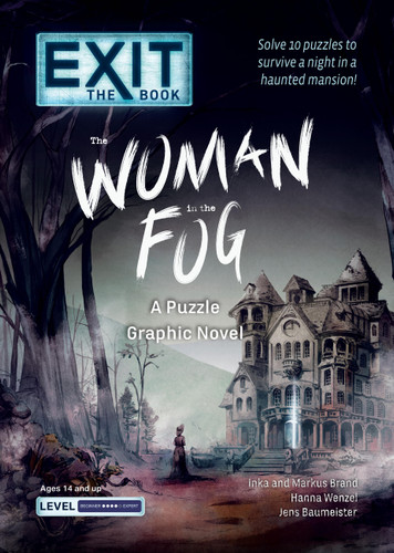 EXIT: The Book - The Woman in the Fog: A Puzzle Graphic Novel (Exit: The Book) book cover by Markus Brand, Jens Baumeister, Inka Brand