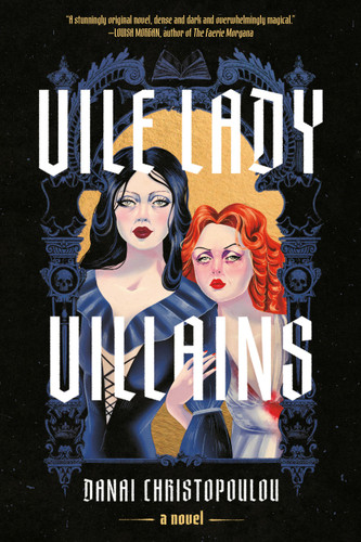 Vile Lady Villains book cover by Danai Christopoulou