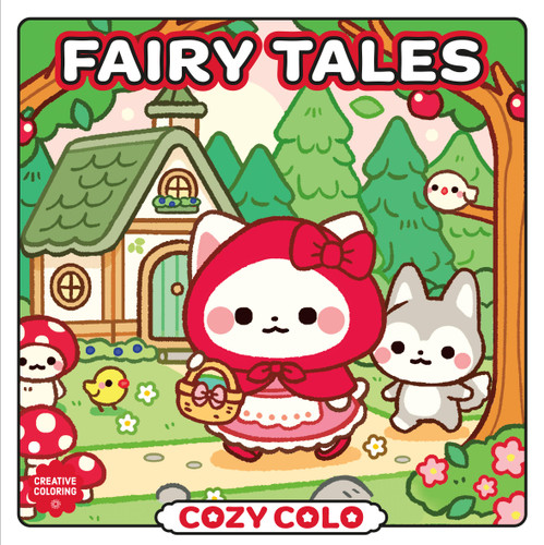 Fairy Tales (Cozy Coloring) book cover by Milk