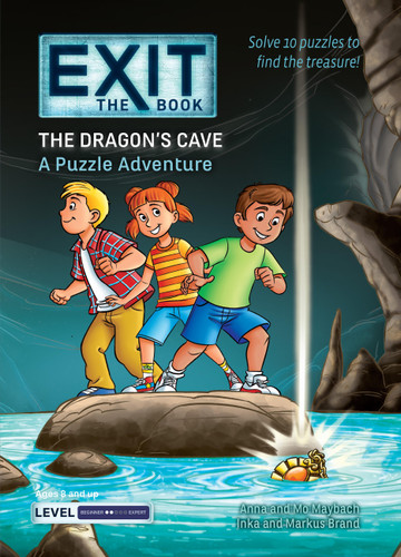 EXIT: The Book - The Dragon's Cave: A Puzzle Adventure (Exit: The Book) book cover by Mo Maybach, Markus Brand, Anna Maybach, Inka Brand