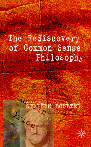 The Rediscovery of Common Sense Philosophy book cover by S. Boulter
