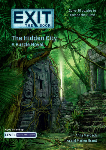EXIT: The Book - The Hidden City: A Puzzle Novel (Exit: The Book) book cover by Inka Brand, Markus Brand, Anna Maybach