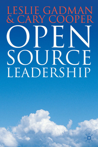 Open Source Leadership book cover by L. Gadman, C. Cooper