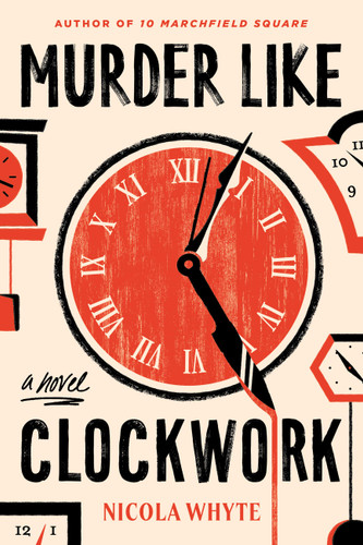 Murder Like Clockwork book cover by Nicola Whyte